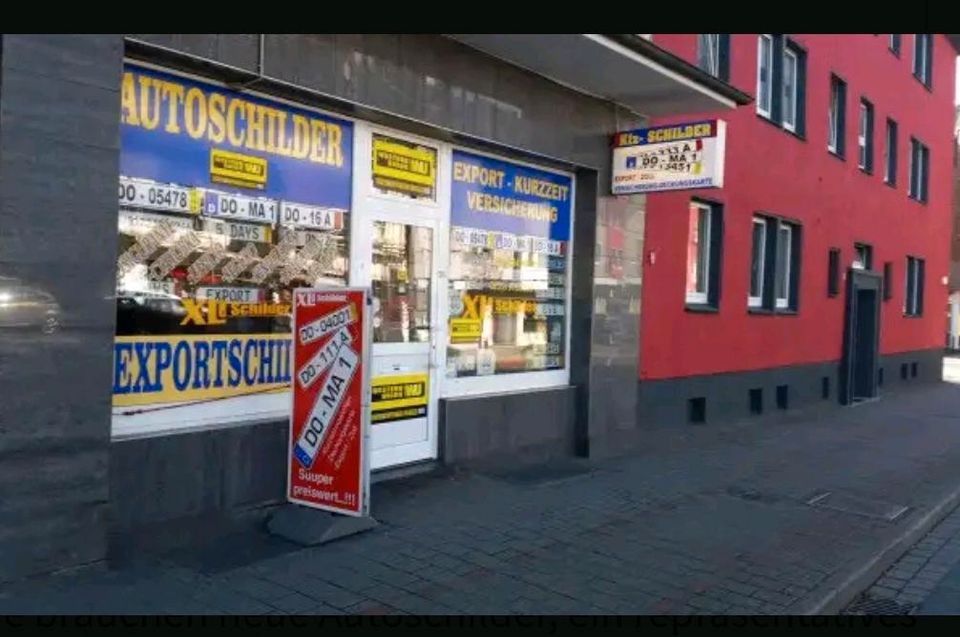 XL-Schilder in Dortmund