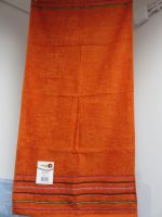 5 Stck. Handtuch - Uni, Farbe: orange mit Streifenbordüre Bayern - Kleinostheim Vorschau