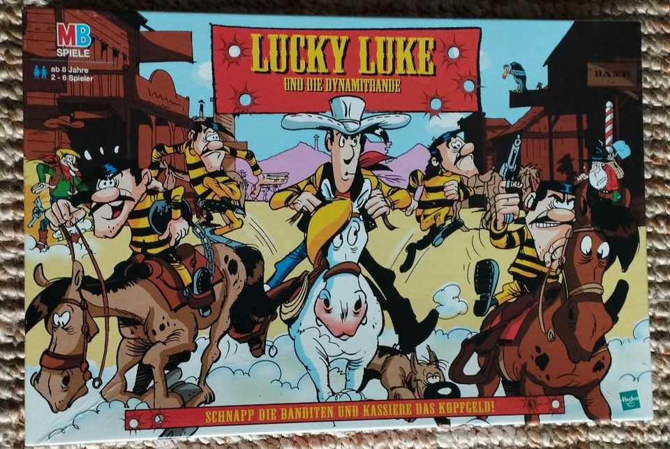 Lucky Luke Brettspiel Spiel MB 2002 Vollständig Top! in Erding