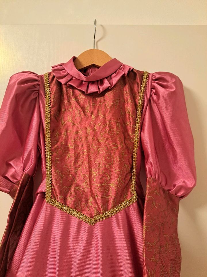 Faschingskleid Prinzessinnenkleid rosa Gr. 128 neu in Köfering