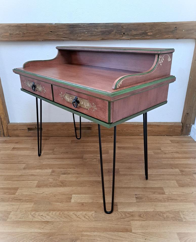 Voglauer Anno 1800 rosa altrosa Schreibtisch Büro Tisch 529€* in Fulda