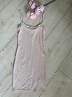 Beiges H&M Stoffkleid West - Zeilsheim Vorschau