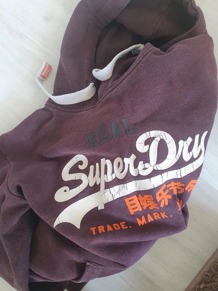 ☆Superdry Pullover Pulli Hoodie mit Kapuze Größe S Herren Jungs ☆ in Duisburg