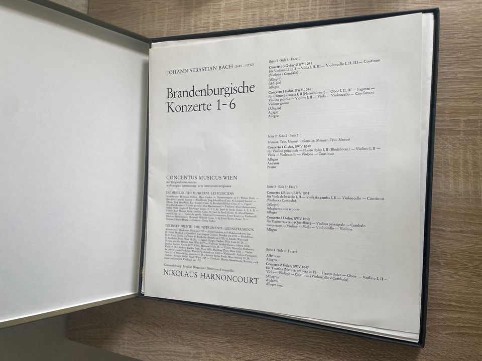 LP-Box:Bach,Trompeten Flöten&Schalmeien,Peter Tschaikowsky,Haydn in Gelsenkirchen