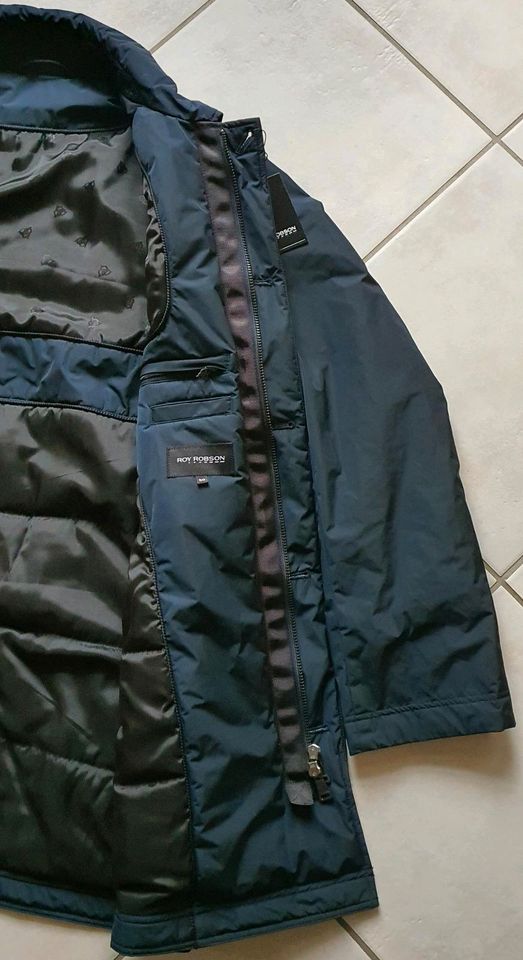 Roy Robson Kurzmantel Jacke blau Größe 50 NEU mit Etikett in Drachselsried