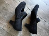 Schicke Schuhe schwarz Größe 39 Niedersachsen - Burgdorf Vorschau