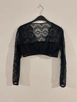 Schwarze Dirndlbluse aus Spitze – Gr. 36 Bayern - Pfaffing Vorschau