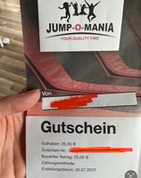 Jump o manis regensburg gutschein trampolin Wert 25 Bayern - Bodenwöhr Vorschau