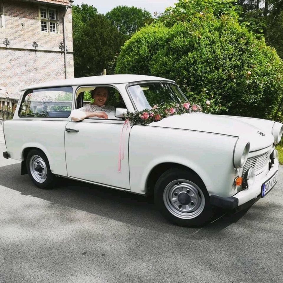 Trabant 601 mieten Hochzeitsauto Oldtimer Hochzeit Trabi in Vreden