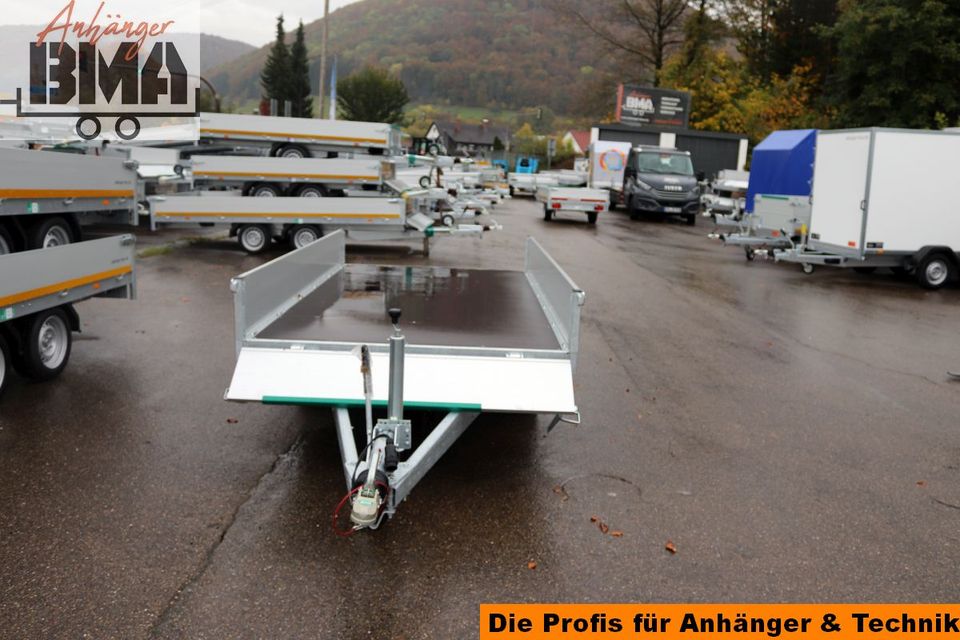 Hochlader Anhänger EDUARD 310x160x30 2700kg Ladehöhe 63cm NEU in Mühlhausen im Täle