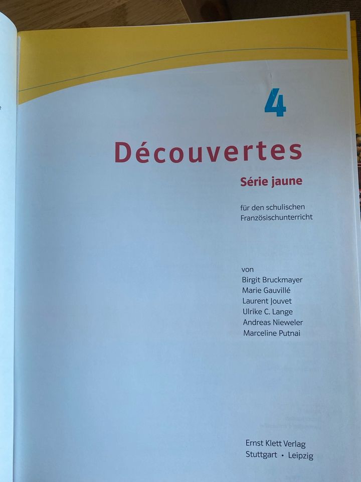 Découvertes 4. Série jaune Französisch in München