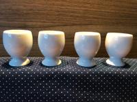 4 weiße Eierbecher, zusammen Brandenburg - Potsdam Vorschau