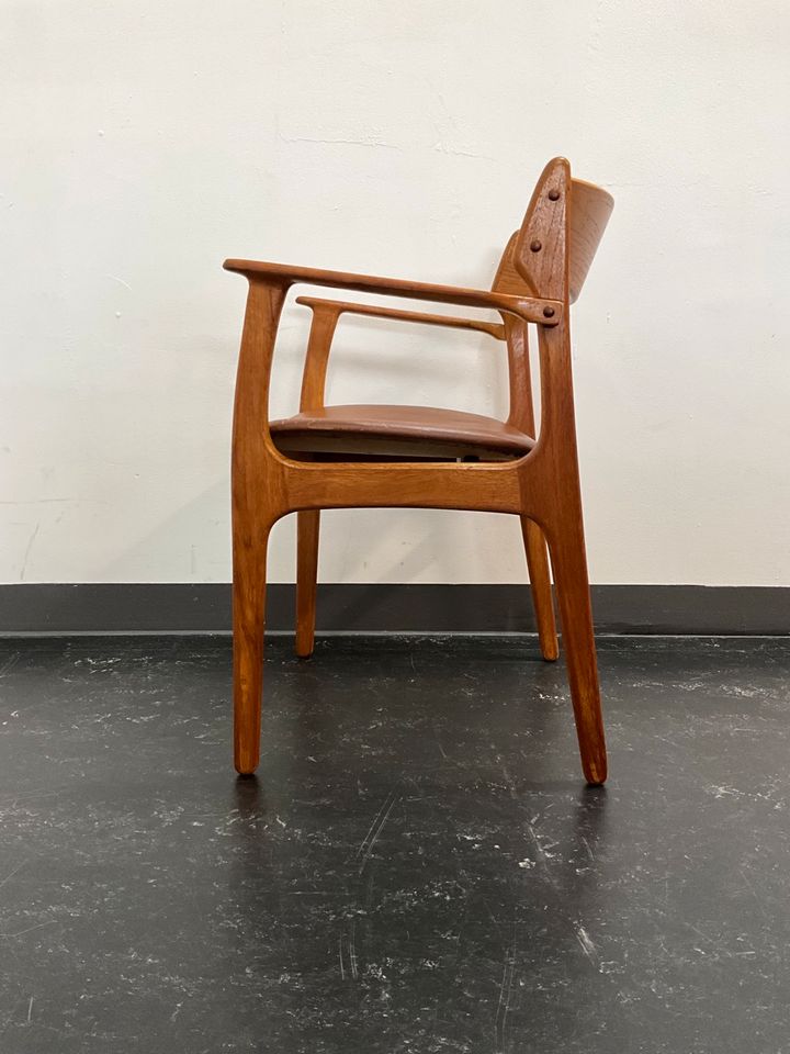 ERIK BUCH Captain Chair O.D. 50 Danish 60er Vintage Teak Stuhl in Hamburg