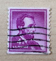 Abraham Lincoln 1900 lila Briefmarke Bayern - Bad Windsheim Vorschau