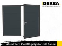 Aluminium Drehtor mit Schwarz Rahmen Zweiflügeligetor mit Isolierung Segmentor 200x200 cm Aluminiumtor GARAGENTOR KONFIGURAOR Doppelflügeltor Sektionaltor Isoliertes Flügeltor optional mit Fenster Dresden - Wilsdruffer Vorstadt/Seevorstadt-West Vorschau