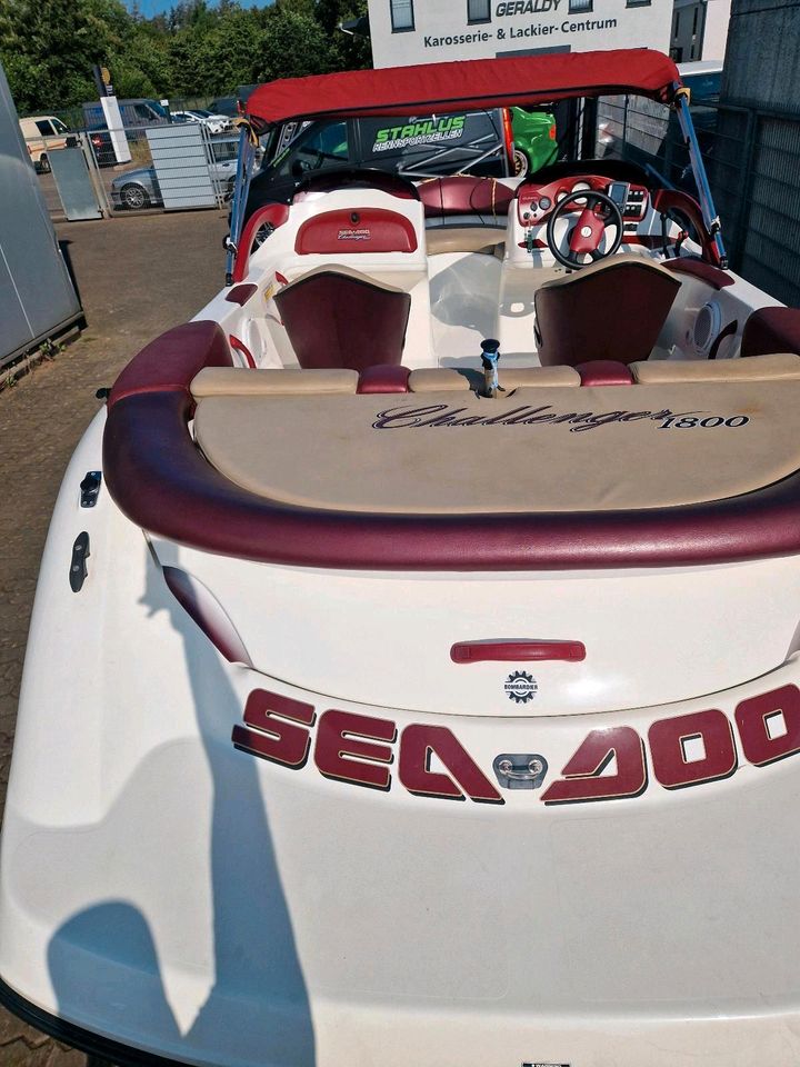 Seadoo challenger Jetboot  v6 wakeboard Wasserski in Schwalbach