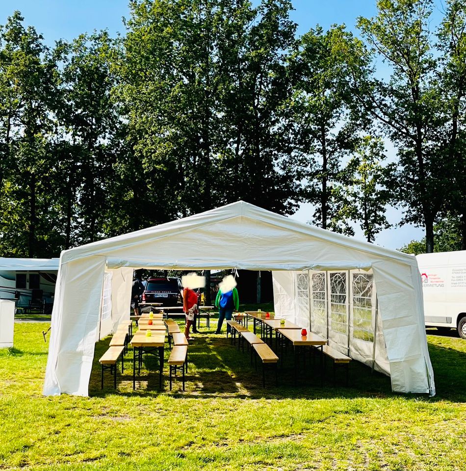 Partyzelt mieten, Festzelt, Eventzelt, Pavillon 5x10m Zeltverleih in Mülheim (Ruhr)