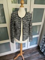 Strickblazer Jacke Glitzerfaden Meliert Boucle Hessen - Büttelborn Vorschau