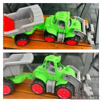 BIG Traktor / Frontlader / Bagger mit Anhänger Krummhörn - Pewsum Vorschau