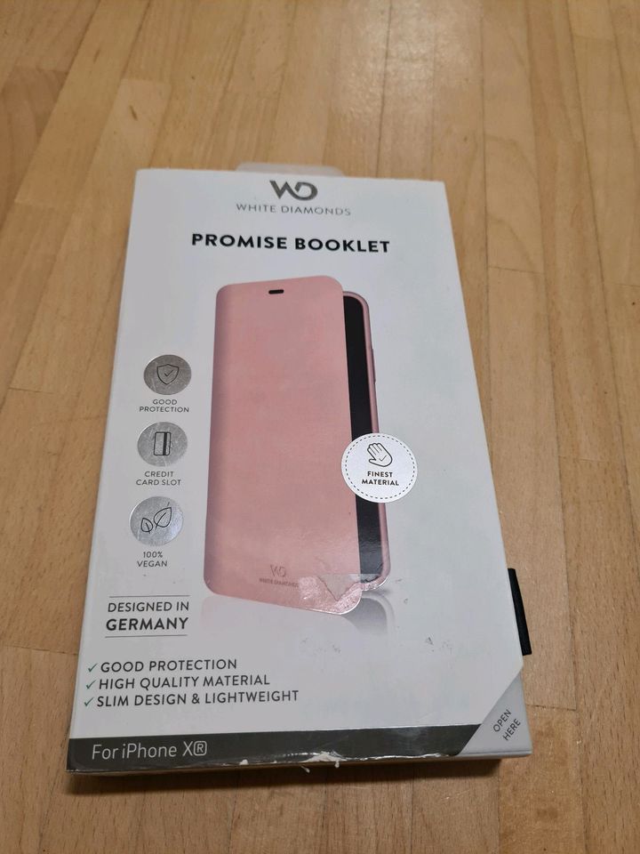 White diamonds promise booklet iPhone xr handyhülle in Bietigheim-Bissingen