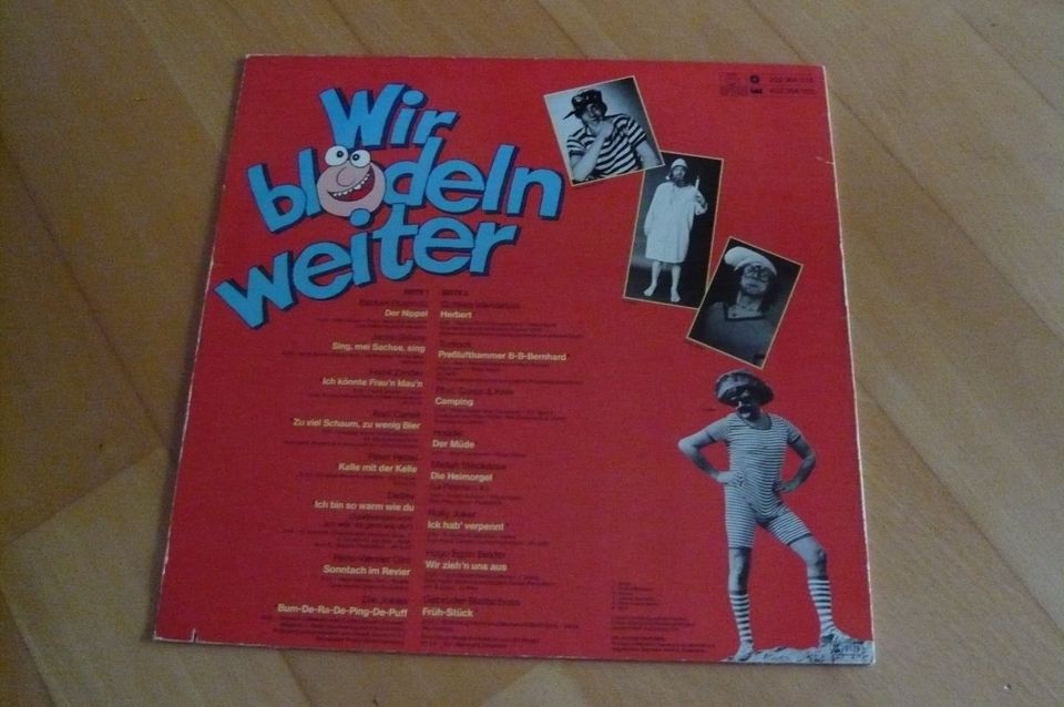 Wir blödeln weiter - Sampler Schallplatte Vinyl in Baienfurt