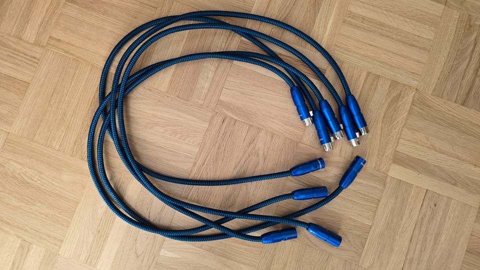 Audioquest Diamondback XLR 3x 1m High End XLR Kabel in Meckenheim