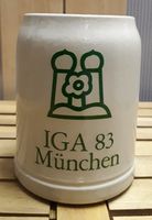 0,5 l Steinzeug-Bierkrug | Keferloher | Sammlerstück | IGA 83 Bayern - Erding Vorschau