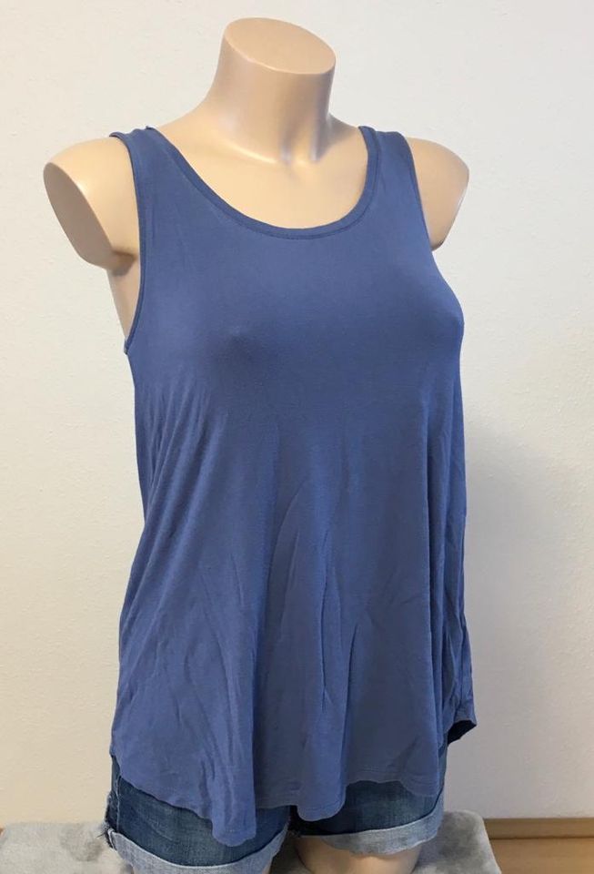 OLD NAVY GAP TOP XS 34 blau vintage Retro y2k Sommer shirt nyc in Aichtal