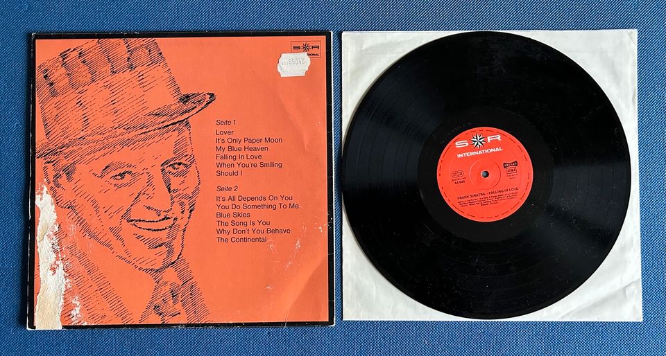 Frank Sinatra - Falling in live Vinyl Schallplatte LP Swing in Rostock