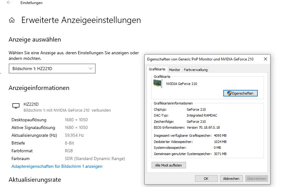 HomeOffice & Gamer PC / Monitor / 4GB Grafik + 16 GB Ram in Schönebeck (Elbe)