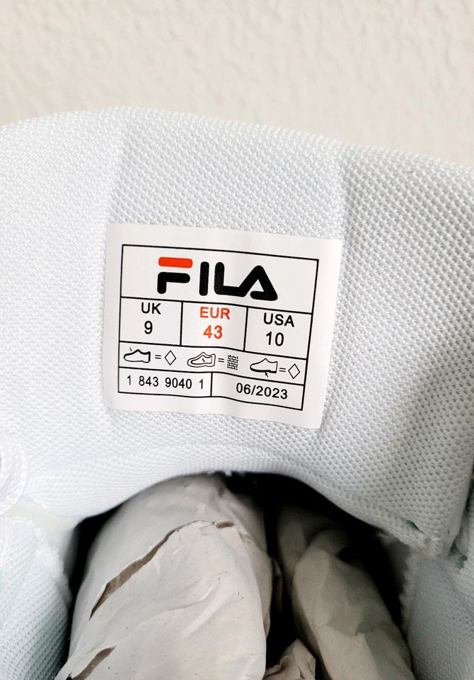 Fila Sneaker NEU Gr 43 in Freudenstadt