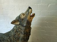 Wolf Skulptur lebensecht schwer Tarka Gallery 1997 Schleswig-Holstein - Wahlstedt Vorschau