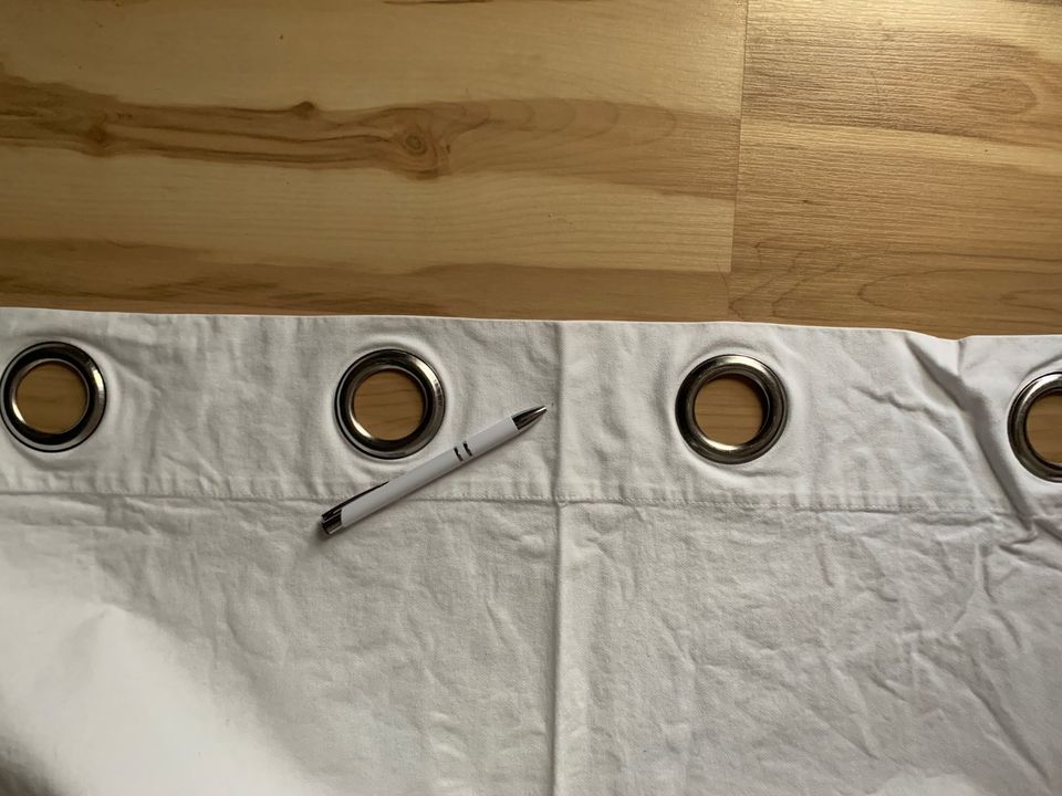IKEA * Merete * Gardine * Vorhang * weiß * 140 x 285 in Kirchhain