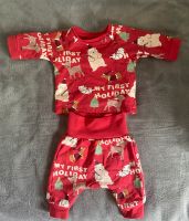 Baby Stampler-Set Outfit Weihnachten Gr. 50 *nicht getragen* Wandsbek - Hamburg Farmsen-Berne Vorschau