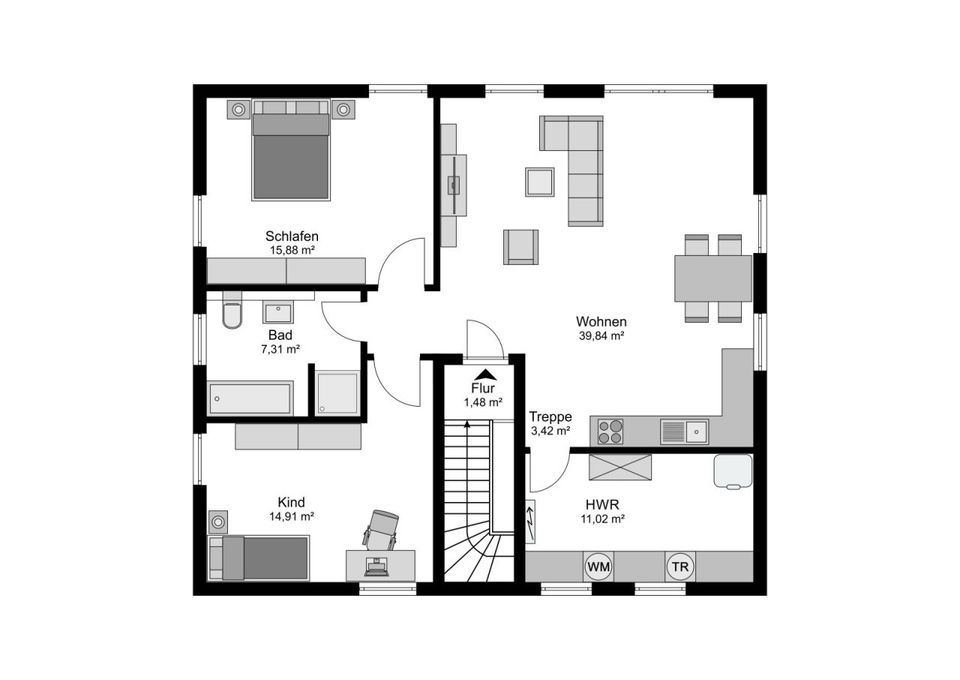 Teilen Sie! Zweifamilienhaus oder- Wenn Papa mit Opa ein Baumhaus baut und Oma mit Mama Kekse backt! in Bad Belzig