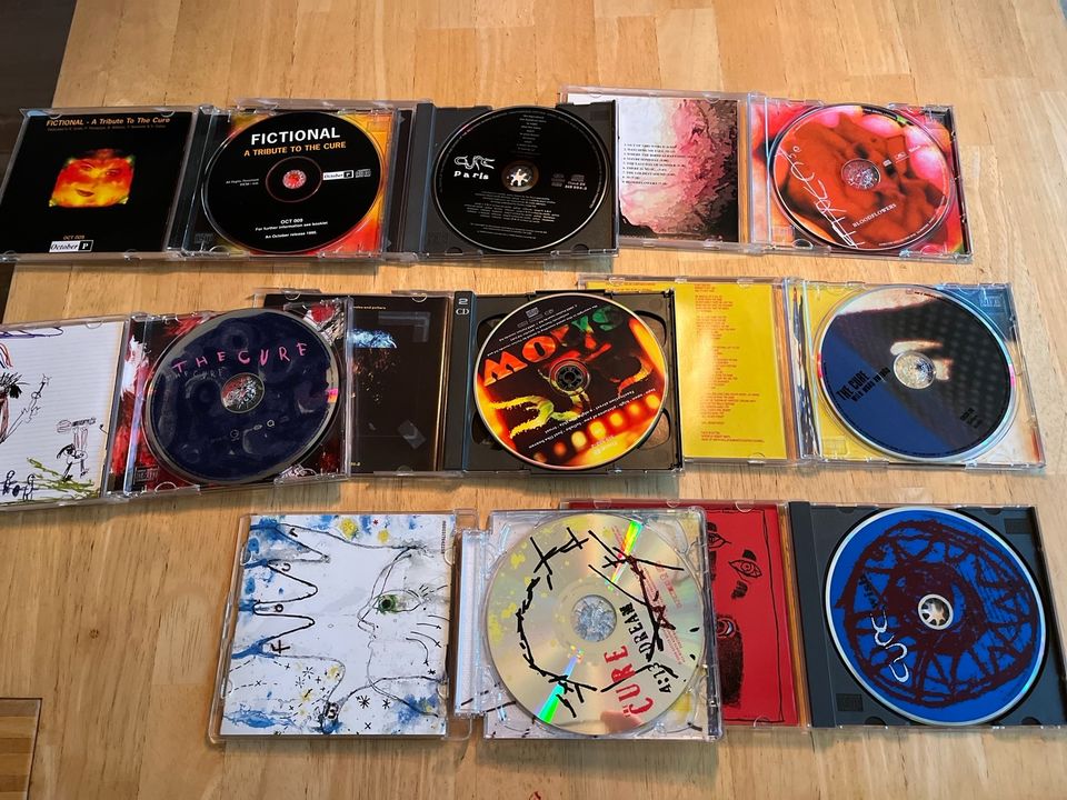 7 x The Cure CD Sammlung Plus Tribute CD in Leichlingen