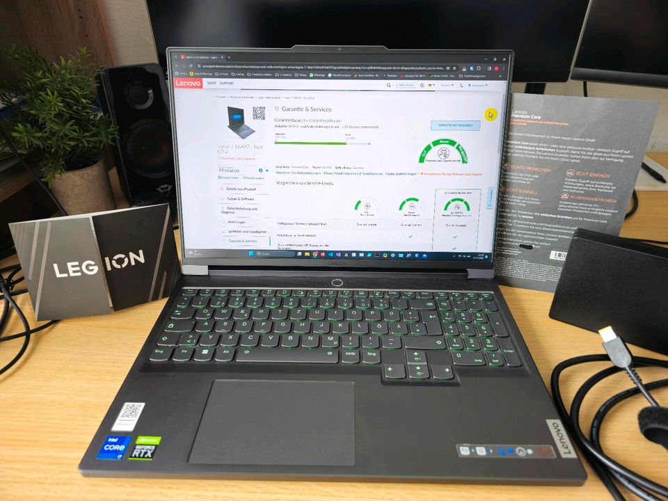 Lenovo Legion 7i Gaming Laptop -  32GB RAM,RTX 3070ti, i7 12800HX in Bad Homburg