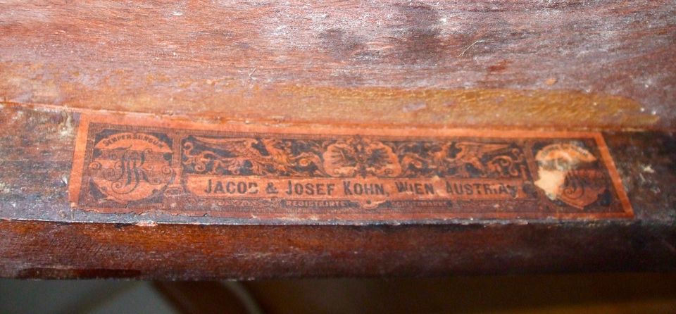6 antike Stühle von Jacob & Josef Kohn, Wien um 1880 in Runkel