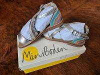 Neu / OVP Sandalen Mini Boden Gr. 25 Leder Regenbogen Silber Thüringen - Erfurt Vorschau