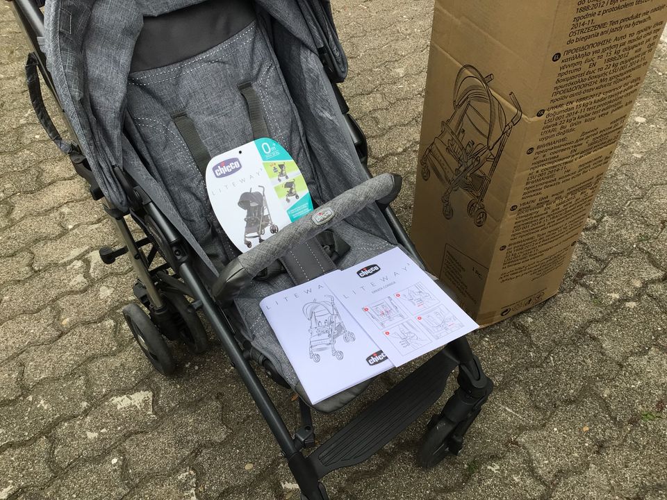 Chicco Kinderwagen Buggy Lite Way 3 Legend Limited Edition grau in Gaggenau