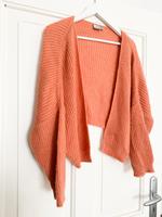 asos cardigan peach koralle strickjacke cropped loose fit sommer Mitte - Wedding Vorschau