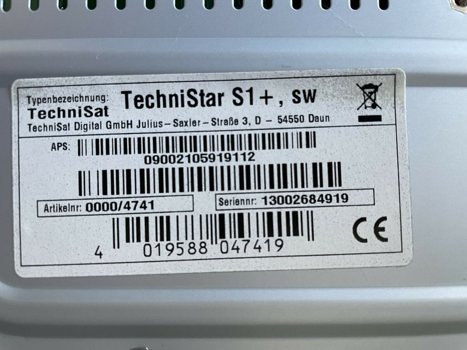 TechniSat TechniStar S1+sw Sat Receiver in Kassel