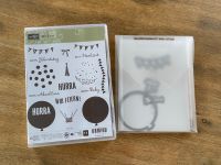 Stampin up Set wir feiern! Stempel mit framelits Hessen - Erzhausen Vorschau