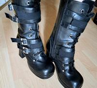 Demonia Gothic Stiefel / Stiefeletten Gr 39 Leipzig - Schönefeld-Abtnaundorf Vorschau