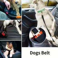 Hunde Sicherheits Gurt für Auto,Leine aus strapazierfähigem Nylon Nordrhein-Westfalen - Marl Vorschau