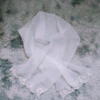 Brautkleid Stola Organza mit Perlspitze Baden-Württemberg - Rosengarten Vorschau