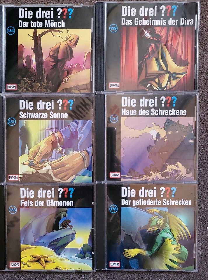 Die drei ??? Hörspiel CDs und Sonderfolgen, Neuwertig in Oberboihingen