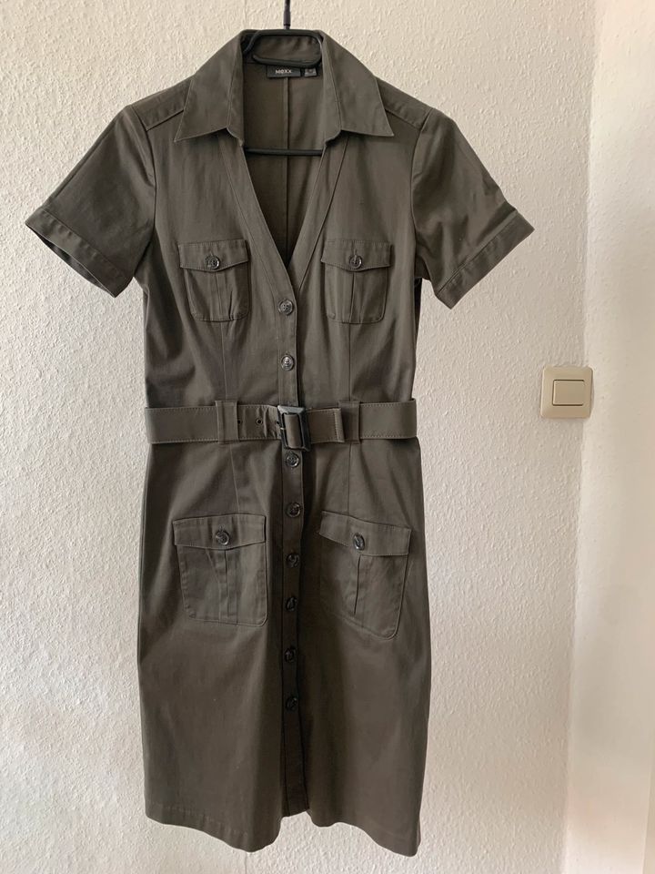 Oliv - grünes MiniKleid im Military Stil von Mexx in Hannover