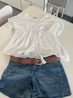 Zara „ Trafaluc“ Tunika Bluse Boho Stil , cremefarben Größe S Nordrhein-Westfalen - Erkelenz Vorschau
