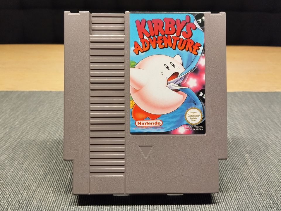 ⭐ NINTENDO NES SPIEL: KIRBY'S ADVENTURE - NES-KR-NOE/FRG (DAS) in Düsseldorf